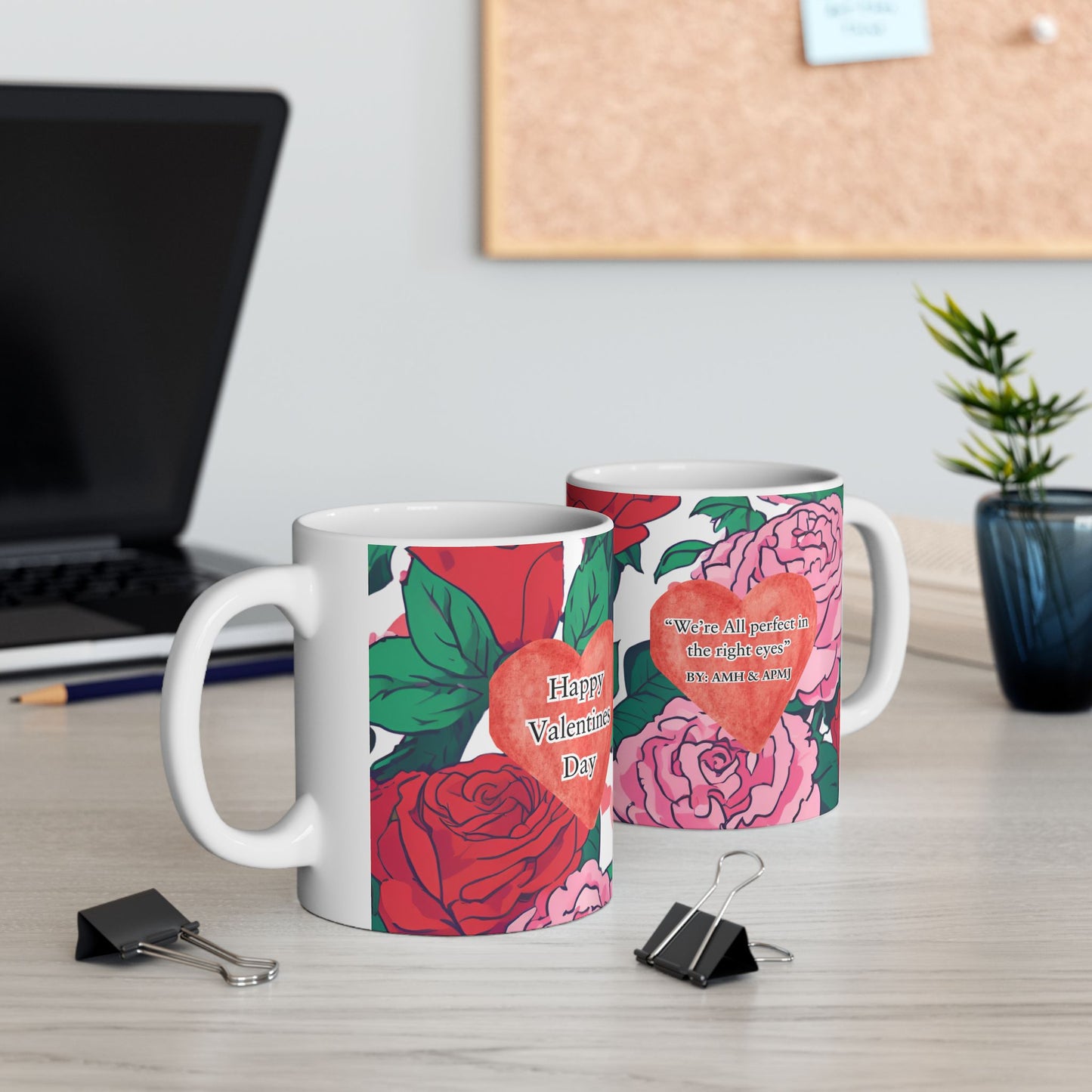 Custom Valentines Mug, (11oz)