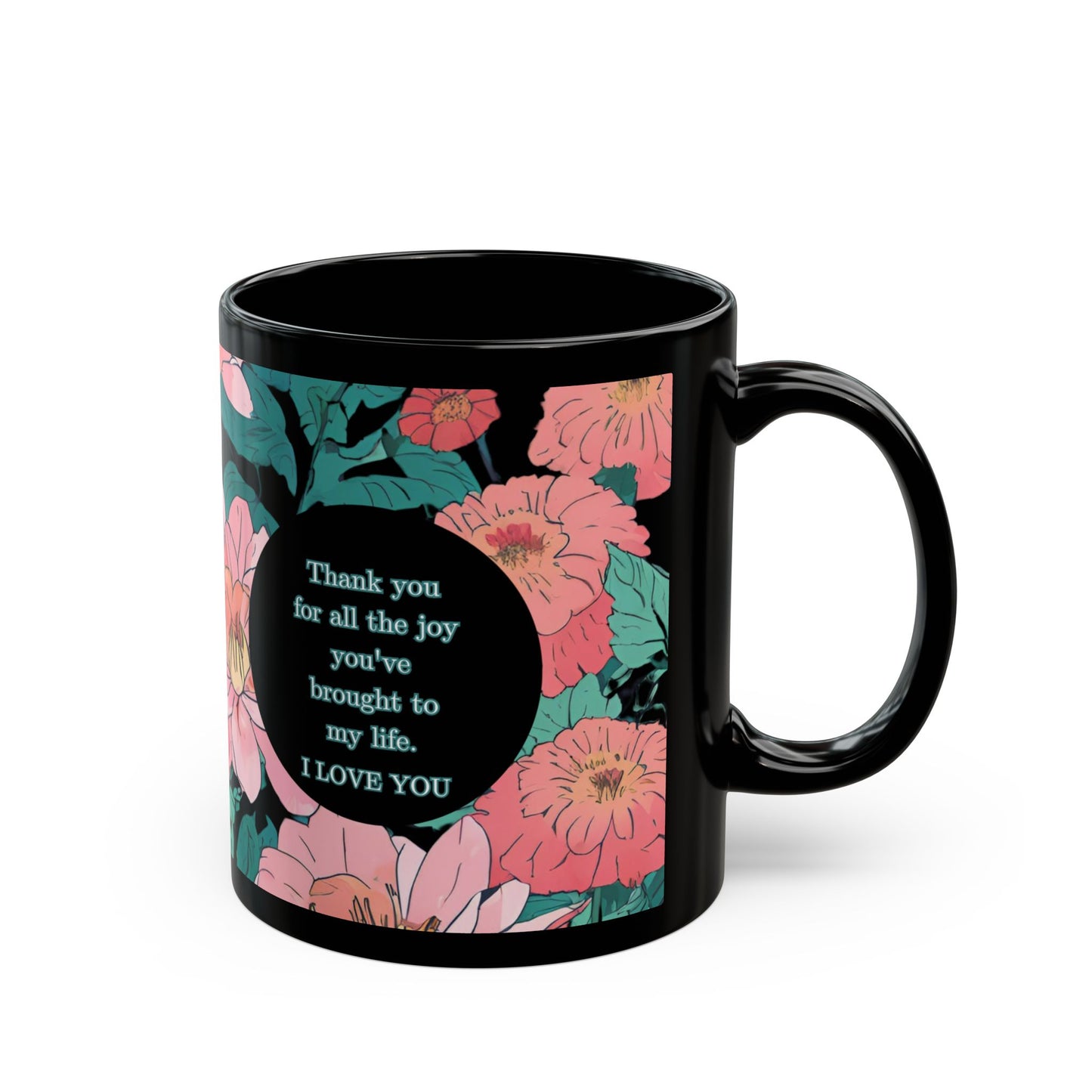 Mothers Day Black Mug (11oz)