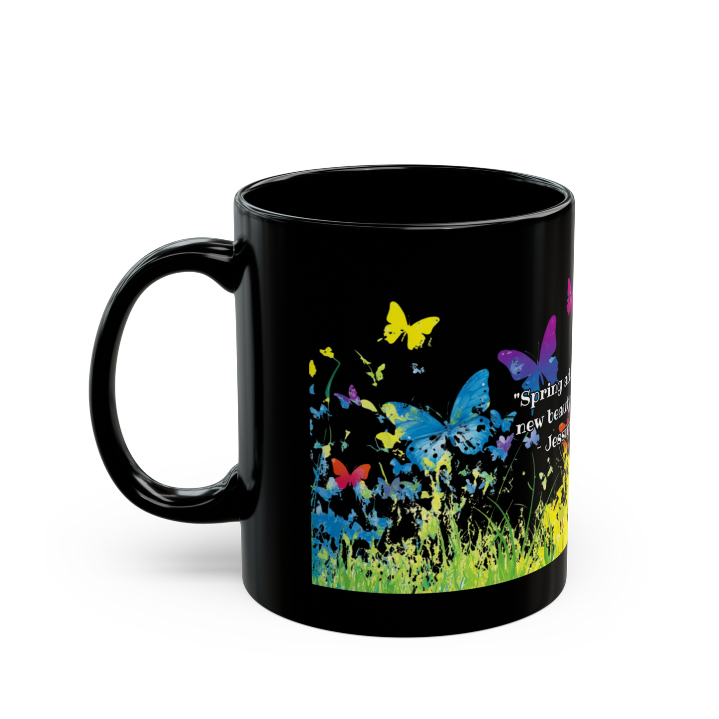 Inspirational Butterfly Mug, 11oz