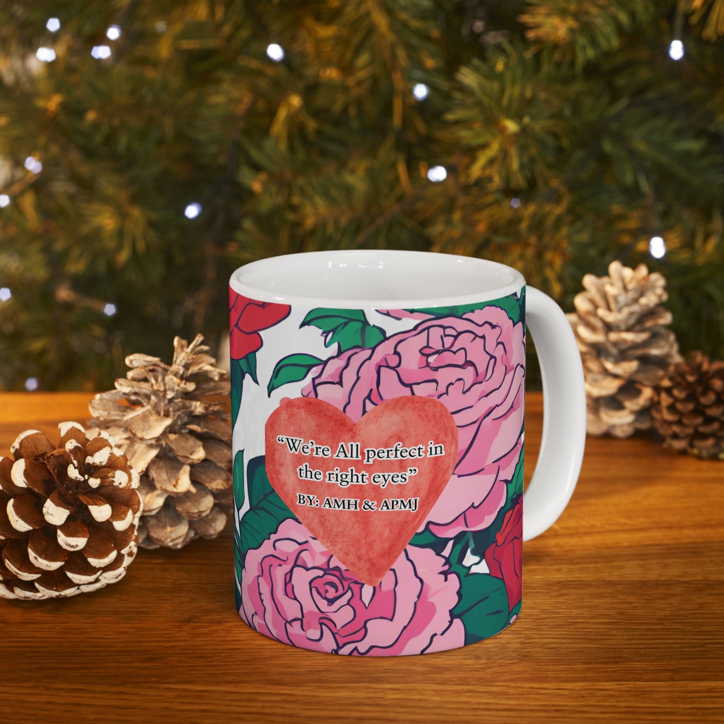 Custom Valentines Mug, (11oz)