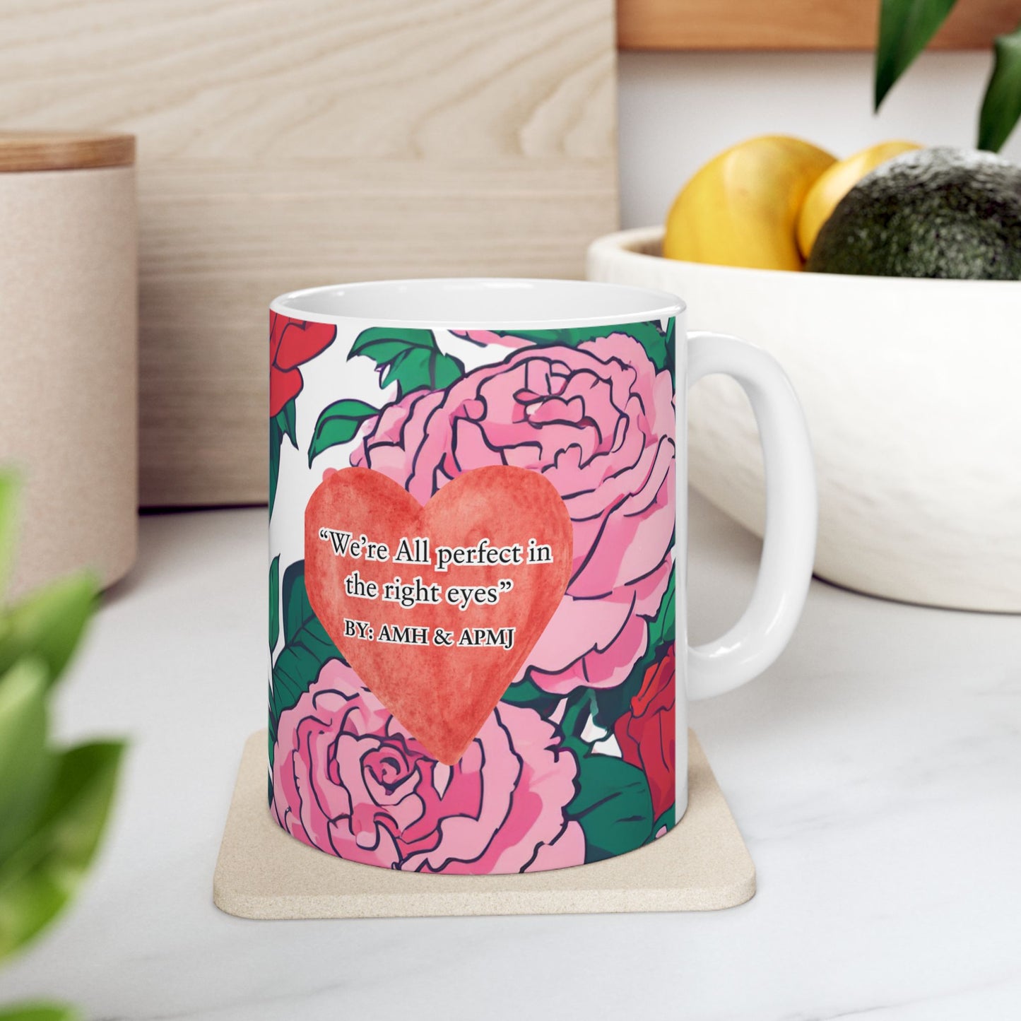 Custom Valentines Mug, (11oz)